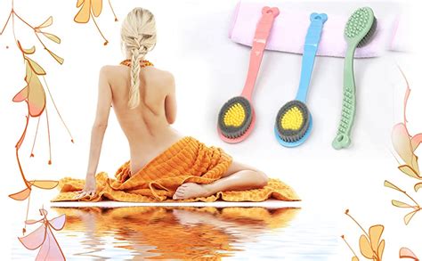 Qicheng Lys Bath Brush For Back Shower Brush For Exfoliating Skin Long