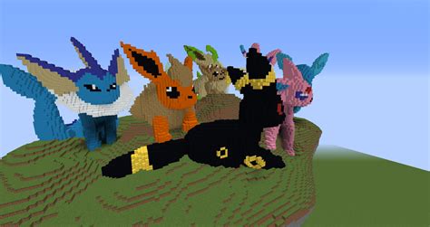 Eeveelutions Minecraft Map