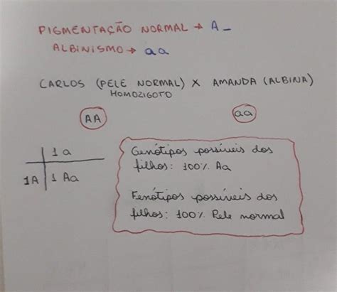 Na Esp Cie Humana O Gene Que Determina A Pigmenta O Normal Da Pele