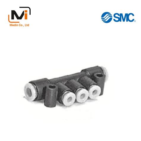 One Touch Fitting Manifold KM13 Đầu Nối Khí Ống Dây Khí SMC Công