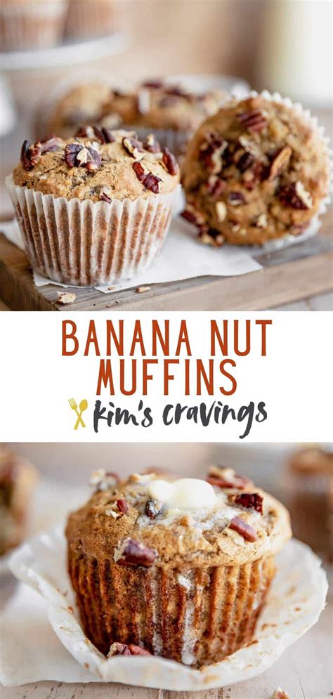 Banana Nut Muffins Kims Cravings