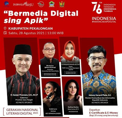 Lebih 20 000 Pengguna Digital Ikuti Webinar Literasi Digital Kominfo Di