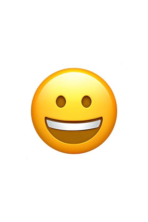 😀 Grinning Face Emoji in 2023 | Emoji, Apple emojis, Face