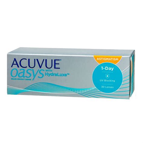 1 Day Acuvue Oasys For Astigmatism With Hydraluxe Technology 30pcs In