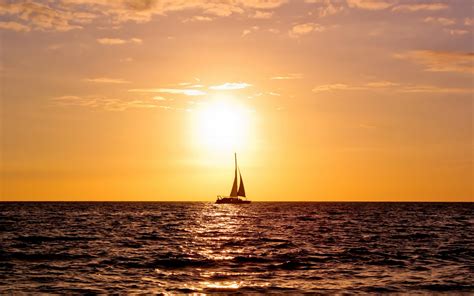 Hintergrundbilder Sonnenlicht Segelschiff Sonnenuntergang Meer