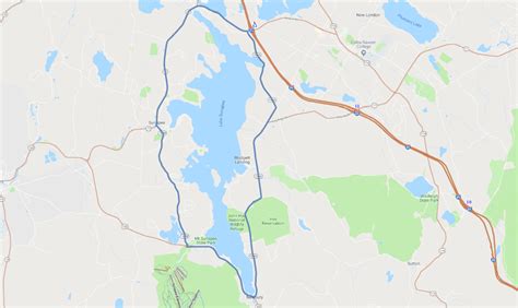 Lake Sunapee Scenic Loop Road Trip