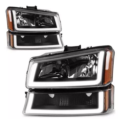 Faros Silverado Cheyenne Led Drl Cuotas Sin Inter S