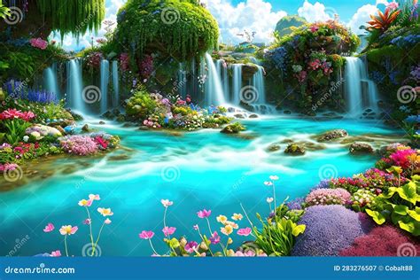 Garden Paradise Wallpaper