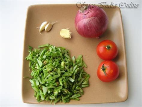 Indian Broad Beans Fry Chikkudu Kaya Kura Spiceindiaonline