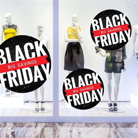 Black Friday Window Stickers Big Savings Graphics Uk