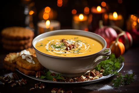 Recette végane pour Noël Soupe de potiron et châtaigne