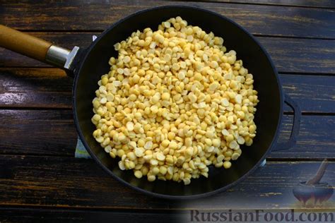 Рецепт: Жареный горох на RussianFood.com