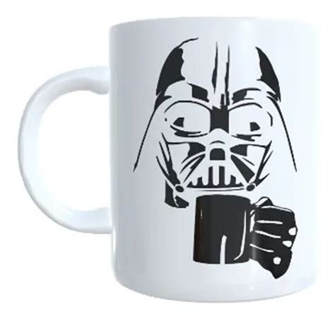 Caneca Star Wars Darth Vader Coffee Café Force Escorrega o Preço