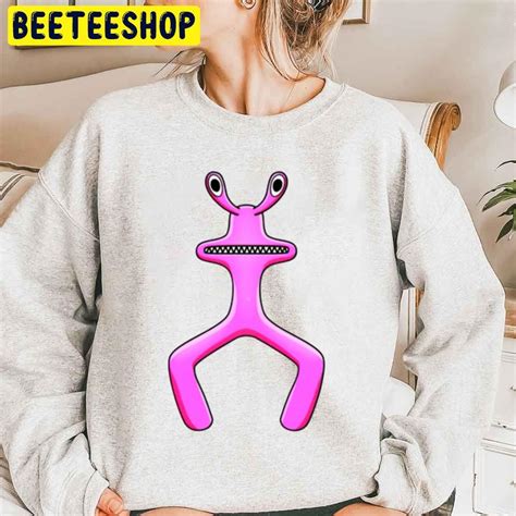 Pink Rainbow Friend Roblox Game Trending Unisex Sweatshirt Beeteeshop