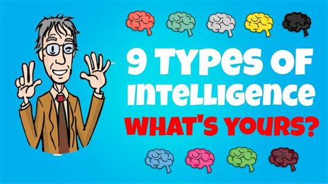 The 9 Types Of Intelligence Whats Yours Youtube