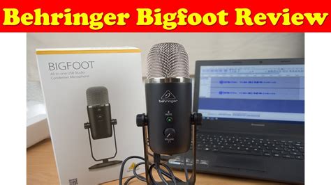 Behringer Bigfoot Unboxing Y Review YouTube