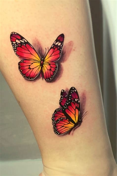 Innovative Stunning Butterfly Tattoo Ideas Realistic Butterfly