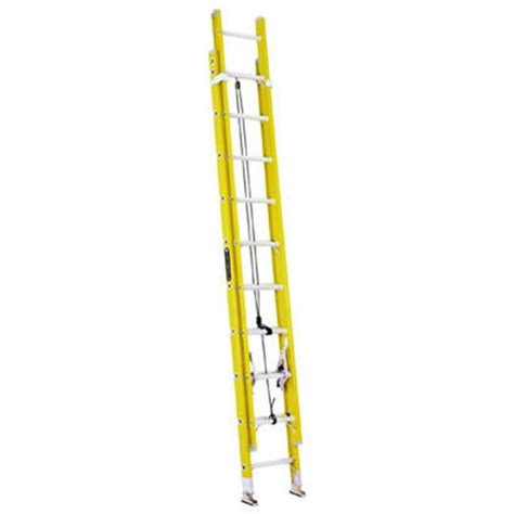 Louisville Ladder FE1720 20 Ft Fiberglass Type I Extension Ladder