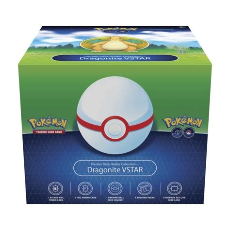 Pokémon Tcg Pokémon Go Premier Deck Holder Collection Dragonite Vstar