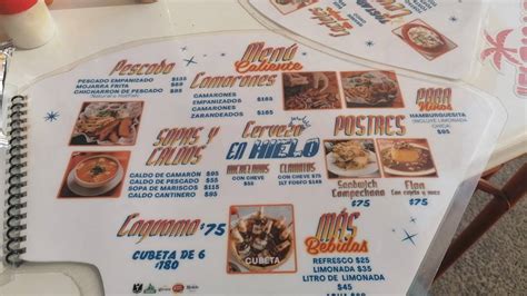 Carta Del Restaurante EL RICAS Monterrey