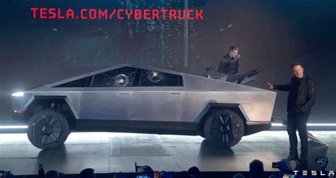 Elon Musk Debuts His Hard Edged Tesla Cybertruck—and Its Really Not