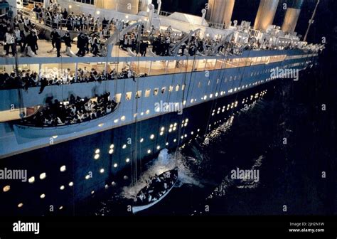 Titanic Movie Ship Sinking Scene