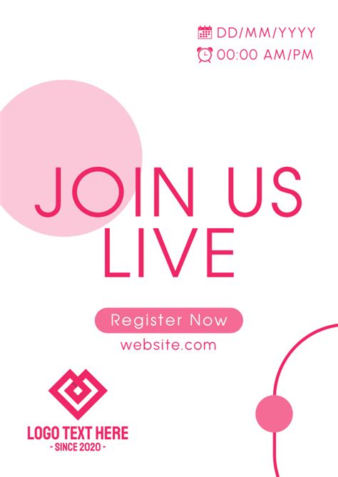 Were Going Live Letterhead Brandcrowd Letterhead Maker