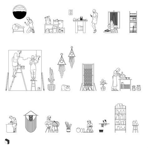 Cad Art And Craft Home Office Toffu Co Cad Blocks Architecture