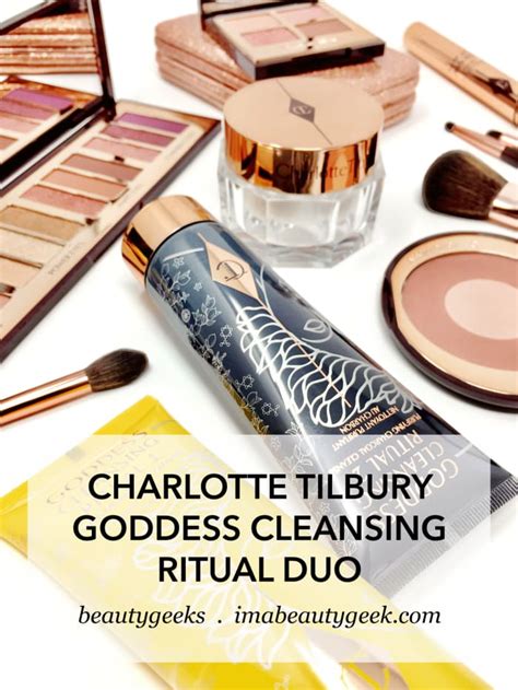 Charlotte Tilbury Goddess Cleansing Ritual Duo Beautygeeks