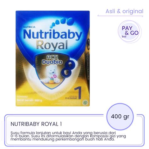 Jual Nutribaby Royal Gr Susu Formula Bayi Bulan Shopee