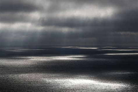 Sea Ocean Water Nature Dark Clouds Sky Scenics Nature Cloud