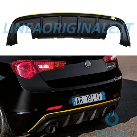 Dam Profilo Giallo Doppio Scarico Originale Alfa Romeo Giulietta