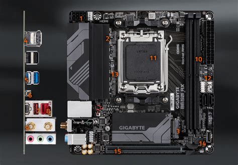 Gigabyte B650i Ax Am5 Mini Itx Motherboard B650i Ax Mwave