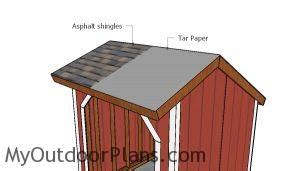 X Loafing Shed Saltbox Roof Plans Myoutdoorplans