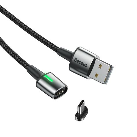 Baseus A Detachable Magnetic Usb Type C Cable For Phone Tablet