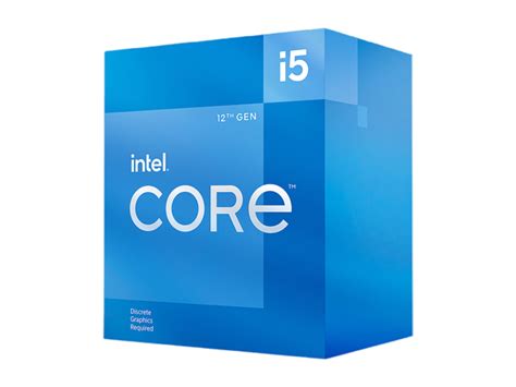 Intel Core I5 12400F Core I5 12th Gen Alder Lake 6 Core 2 5 GHz LGA