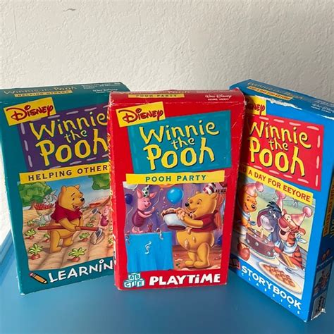 Disney | Other | Winnie The Pooh Vhs Tapes | Poshmark