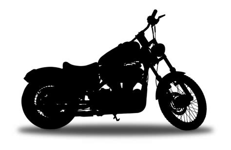 Silhouette, Motorcycle, Clipart Free Stock Photo - Public Domain Pictures