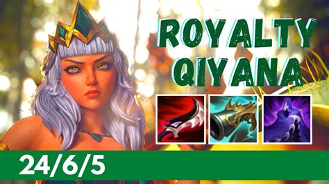 Solo Carry Qiyana Midlane Best Build And Runes Season 11 League