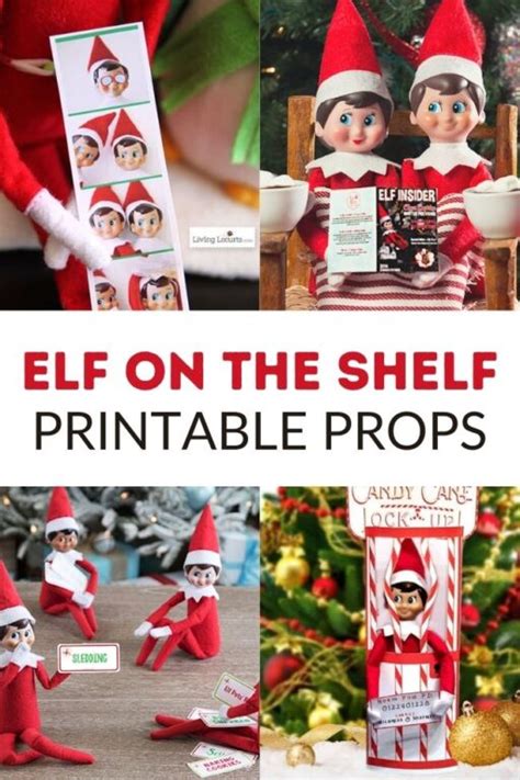 Easy Elf On The Shelf Printable Props