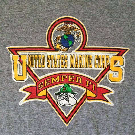 S Vintage United States Marine Corps Usmc Shirt Gem