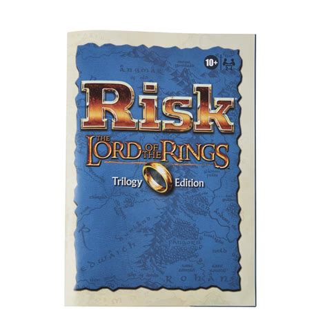 Risk The Lord Of The Rings Trilogy Edition Strategy Board Game For