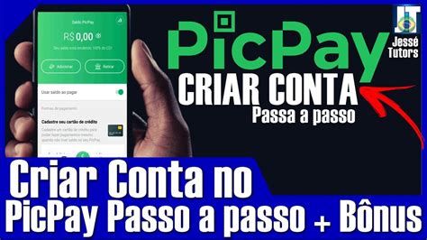 COMO CRIAR CONTA no PICPAY PASSO A PASSO Cadastrar CAIXA TEM de Bônus