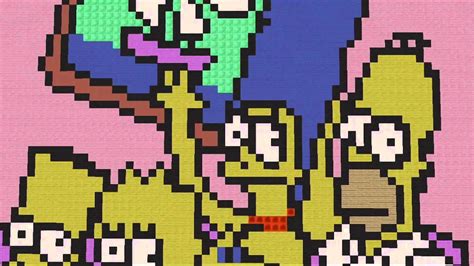 The Simpsons Pixel Art