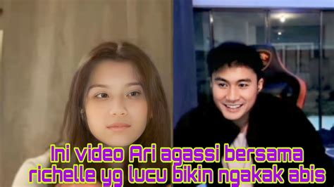 Ini Video Ari Agassi Bersama Richelle Yg Lucu Bikin Ngakak Abis Youtube