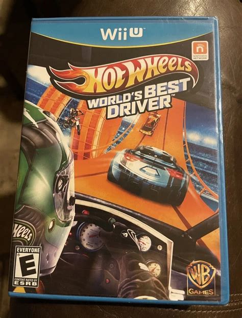 Hot Wheels World S Best Driver Nintendo Wii U 2013 Brand New Sealed