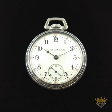 Reloj de bolsillo Hamilton 1906 Etsy México