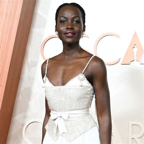 Lupita Nyong'o Just Wore This Year's Biggest Bridal Fashion Trend at