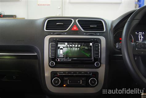 Rns Touchscreen Integrated Navigation System With Integrated Rear