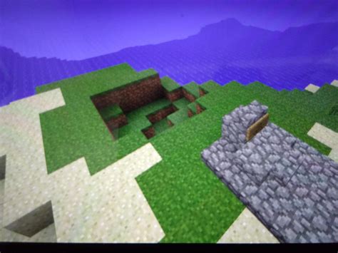 My dog rocky died... I kept the creeper explosion in memorial : r/Minecraft